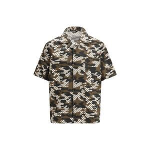 Gcds Men Checked Camo Shirt